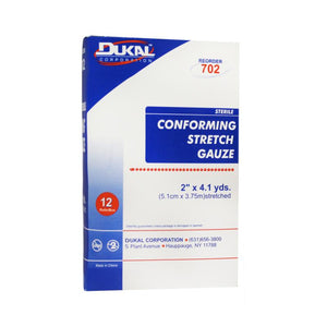Dukal | Sterile Conforming Stretch Gauze 2" x 4.1 yd | 702