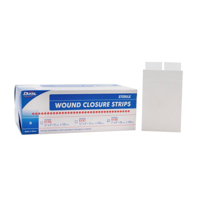 Dukal | Sterile Wound Closure Strip 1" x 4" | 5158