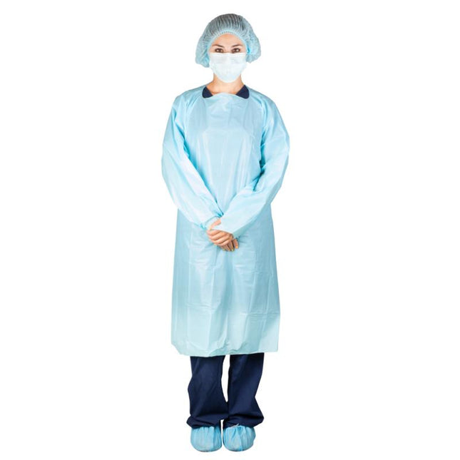 Dukal | Protective Cover Gown, Blue | 307R