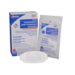 Dukal | Sterile Transparent Semi-Permeable Dressing 2-3/8" x 2-3/4" | 4067