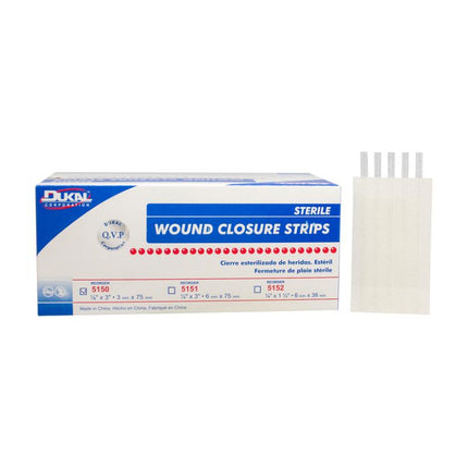 Sterile Wound Closure Strip 1/8" x 3"