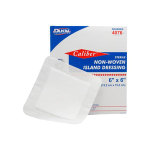 Dukal | Sterile Island Dressing 6" x 6" | 4076