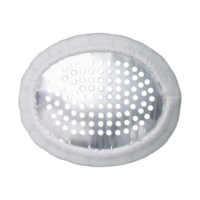 Dukal | Fox Aluminum Eye Shield with Cover, White | 4476-1