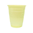 Plastic Drinking Cups 5 oz, Yellow