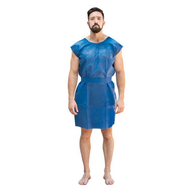 Dukal | Patient Gown One-Size, Blue | 304