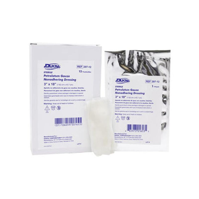 Dukal | Sterile Petrolatum Dressing 3" x 36" | 208-12