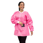 Dukal | FitMe Lab Jackets XXL Raspberry Pink | UGJ-6509-XXL