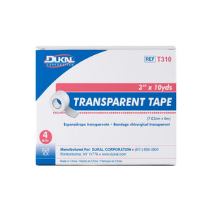 Dukal | Transparent Tape 3 x 10 yd | T310