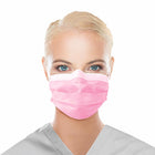 Dukal | FluidBloq Mask Level 3 Ear-Loop Pink | ULM-6389