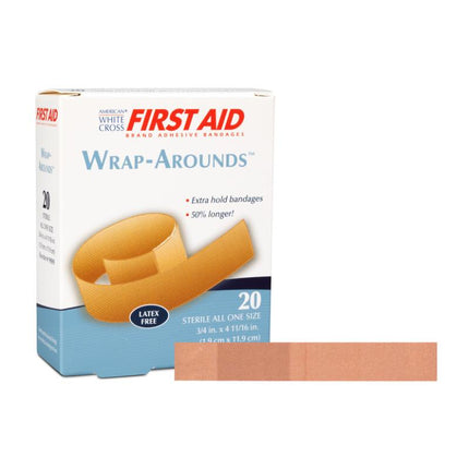 Flexible Fabric Adhesive Bandages 3/4 x 4-11/16