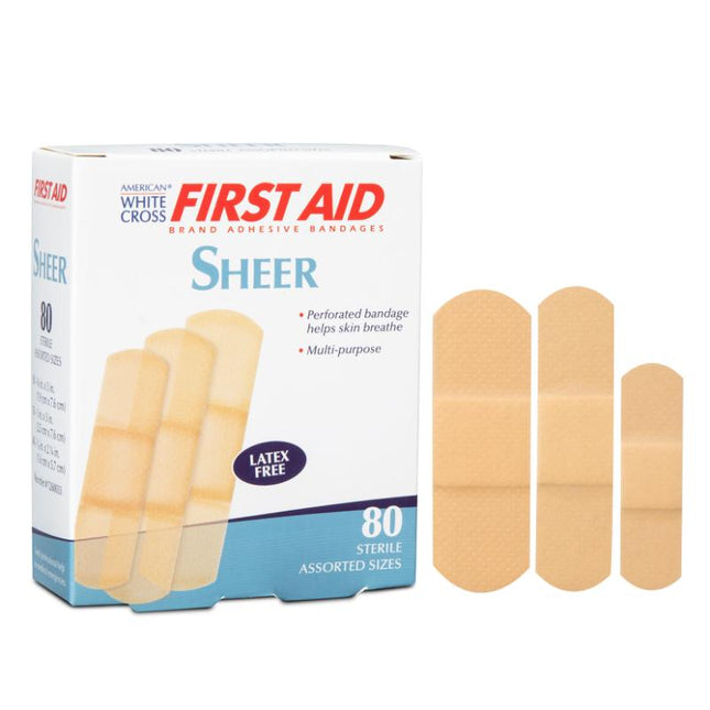 Dukal | Sheer Adhesive Bandages, Assorted Sizes | 1260033