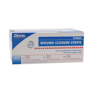 Dukal | Sterile Wound Closure Strip 1/4" x 1-1/2" | 5152