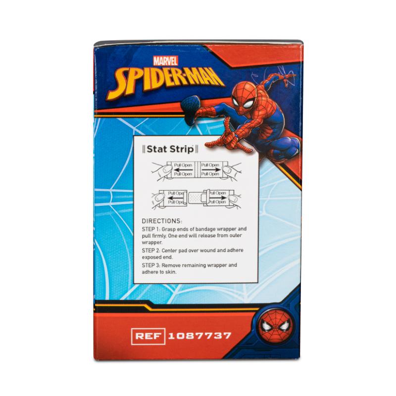Dukal | Spiderman™ Stat Strip® Adhesive Bandages 3/4 x 3 | 1087737