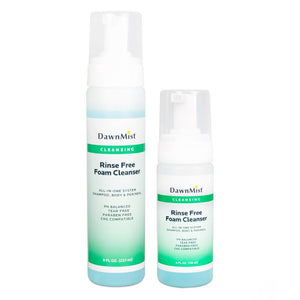 Dukal | Rinse Free Foam Cleanser, 8 oz | RFFC08