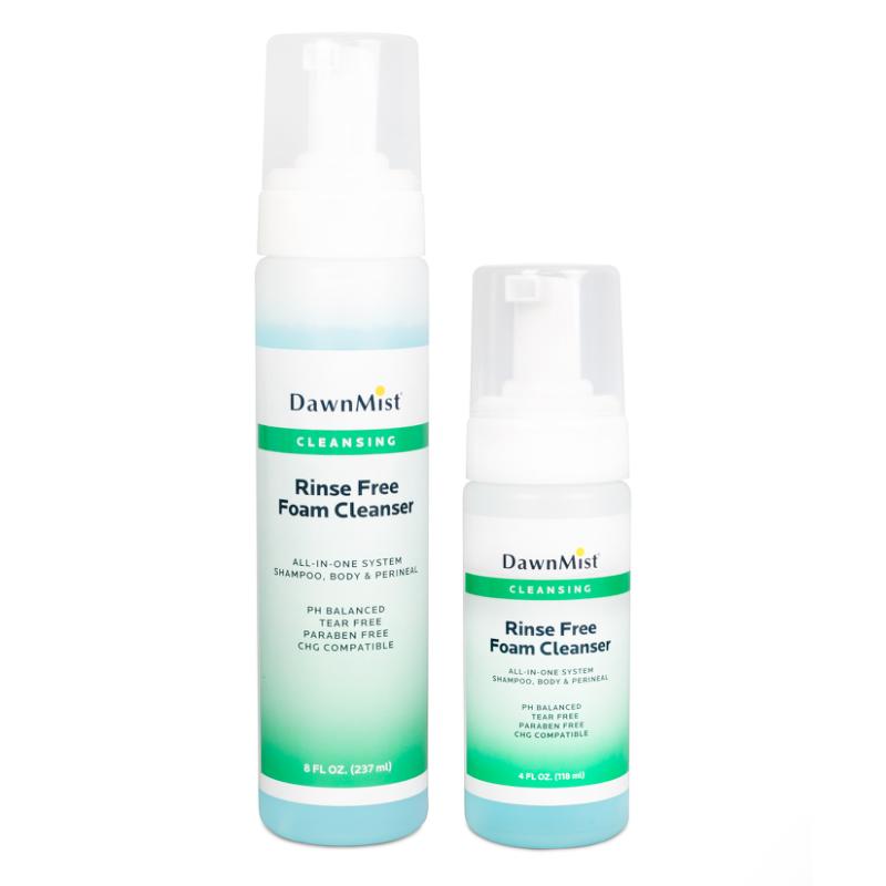 Dukal | Rinse Free Foam Cleanser, 8 oz | RFFC08