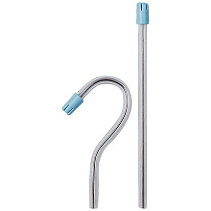 Saliva Ejectors Clear Body Blue Tip