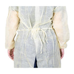 Dukal | Poly Coated Isolation Gown, Yellow | 303