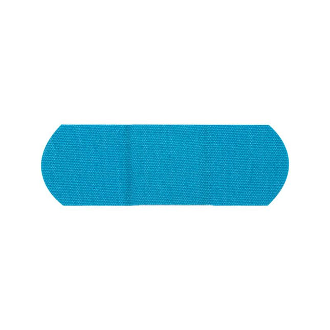 Dukal | Flexible Fabric Adhesive Bandages 1 x 3, Blue | 1650025