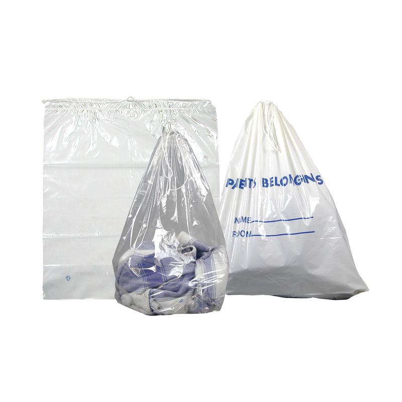 Dukal | Patient Belonging Bags 17 x 17, Clear | DS400C