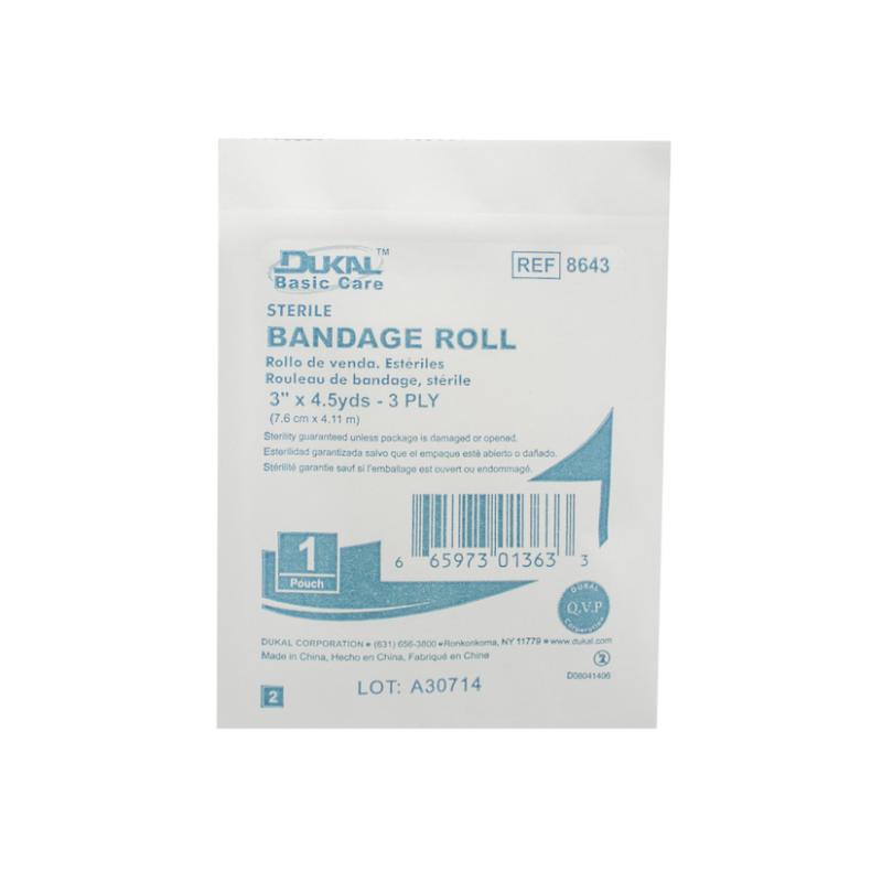 Dukal | Sterile Basic Care Fluff Bandage Roll 3
