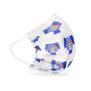 Dukal | Mask Level 3 Ear-Loop UniMals Animal Print | ULM-6372