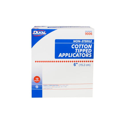 Non-Sterile Cotton Tipped Applicators 6"