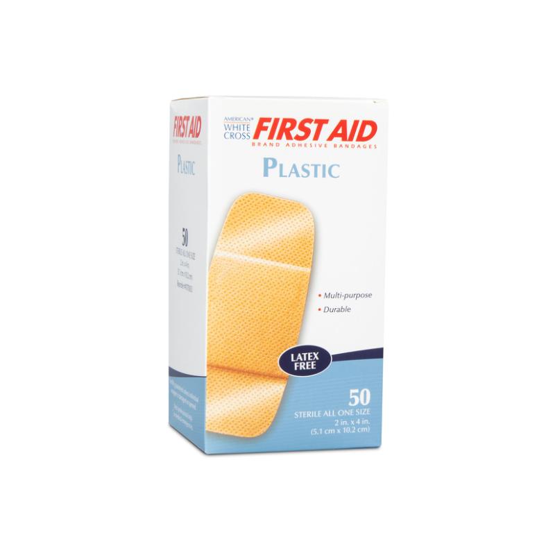 Dukal | Plastic Adhesive Bandages XL 2 x 4 | 1070033