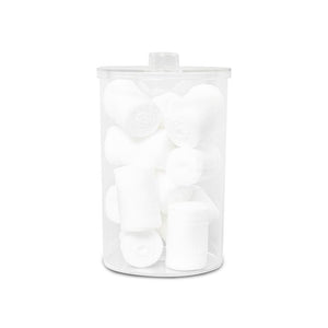 Dukal | Plastic Sundry Jar, 6 1/2" x 4", Clear | 4019