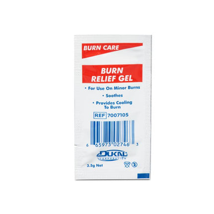 Sterile Burn Gel Sachet 3.5 gm | 7007105-BULK | | Burn Care, Burn Gel, Sachets & Bottles, Sterile | Dukal | SurgiMac