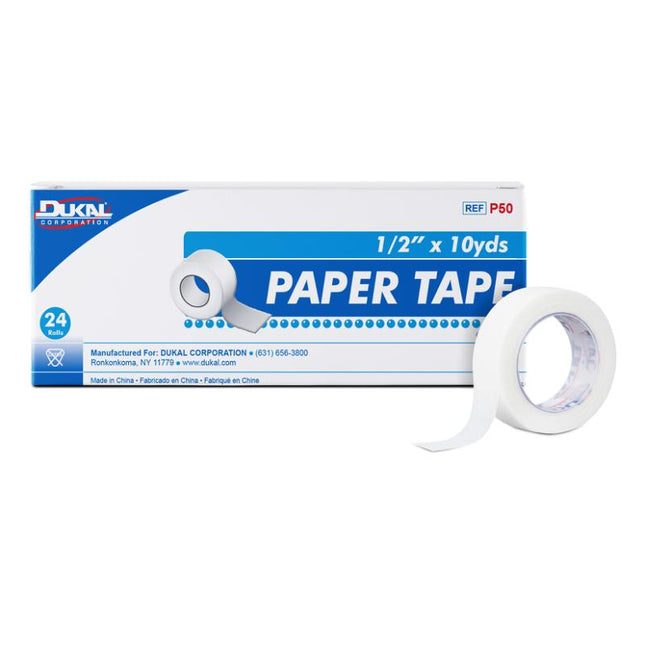 Dukal | Paper Tape 1/2 x 10 yd | P50-D