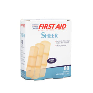 Dukal | Sheer Adhesive Bandages, Assorted Sizes | 1260033