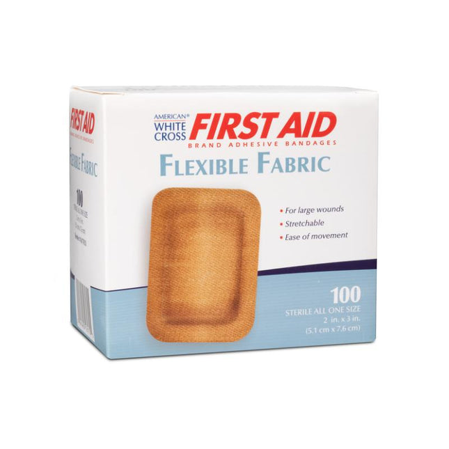 Dukal | Flexible Fabric Adhesive Bandages 2 x 3 | 1617033