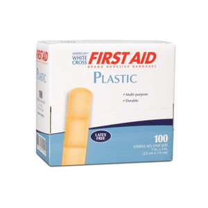Dukal | Plastic Adhesive Bandages 1 x 3 | 1090033