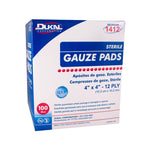 Dukal | Sterile Gauze Pad 4" x 4" 12-Ply | 1412