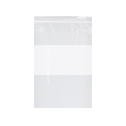 Reclosable Bag 13 x 15, Clear White