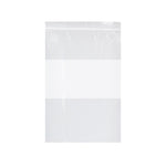 Dukal | Reclosable Bag 13 x 15, Clear White | ZIP1315WB