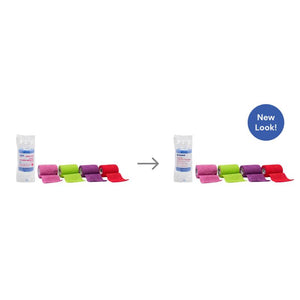 Dukal | Non-Sterile Cohesive Bandage 3" x 5 yd, Assorted | 8036ASLF