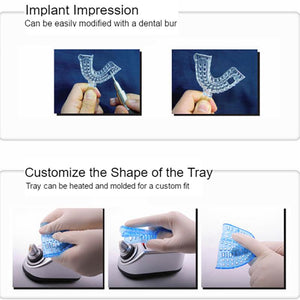 Dukal | Impression Trays Perforated #4 Med Lower Blue | UTA-7204