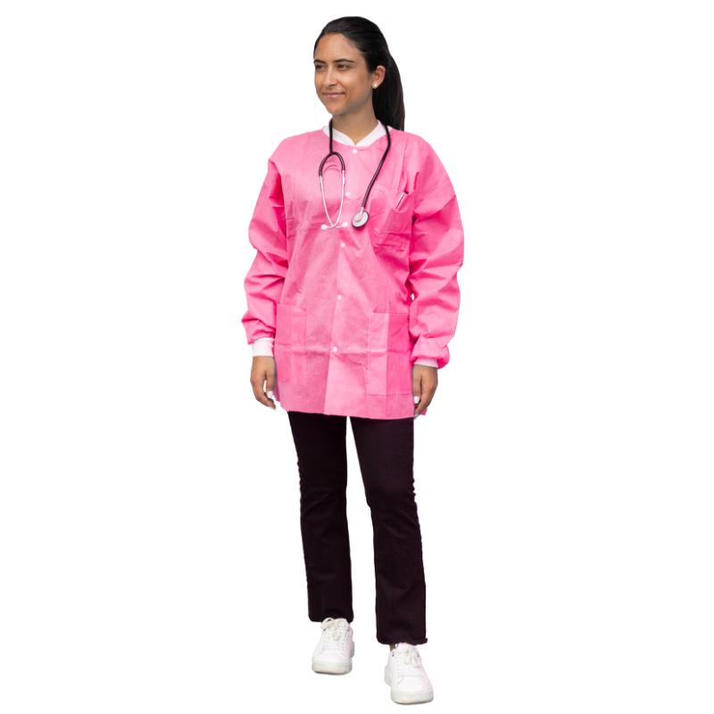 Dukal | FitMe Lab Jackets L Raspberry Pink | UGJ-6509-L