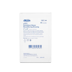 Dukal | Sterile Petrolatum Dressing 3" x 9" | 206
