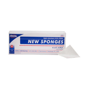 Dukal | Non-Sterile New Sponge 4" x 4" 4-Ply | 6114