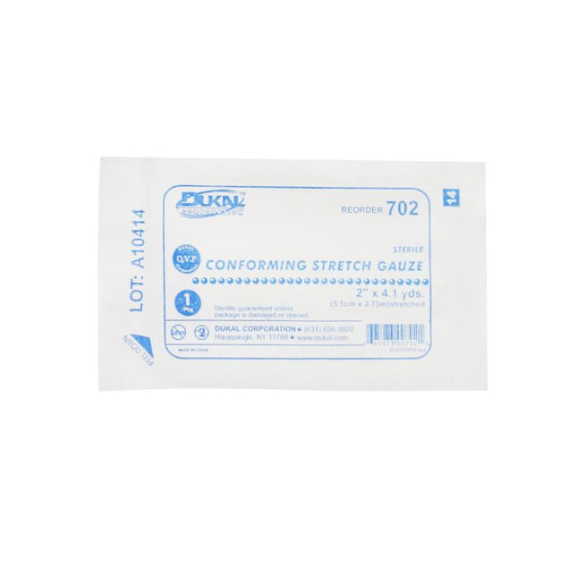 Dukal | Sterile Conforming Stretch Gauze 2" x 4.1 yd | 702