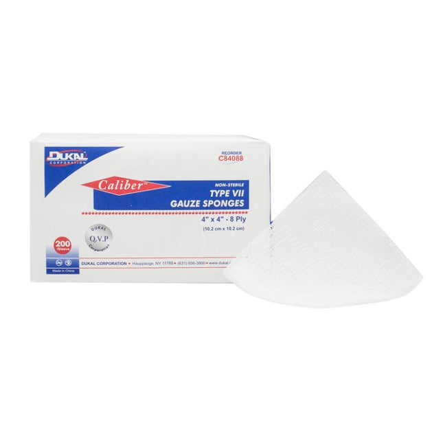 Dukal | Non-Sterile Type VII Gauze Sponges 4" x 4" 8-Ply | C84088