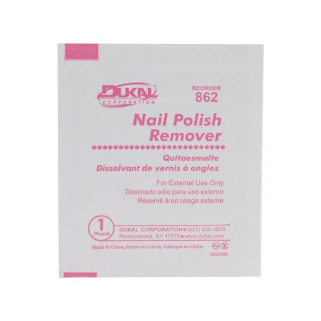 Dukal | Nail Polish Remover Pad | 862-1