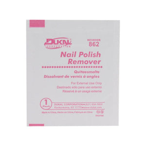 Dukal | Nail Polish Remover Pad | 862-1