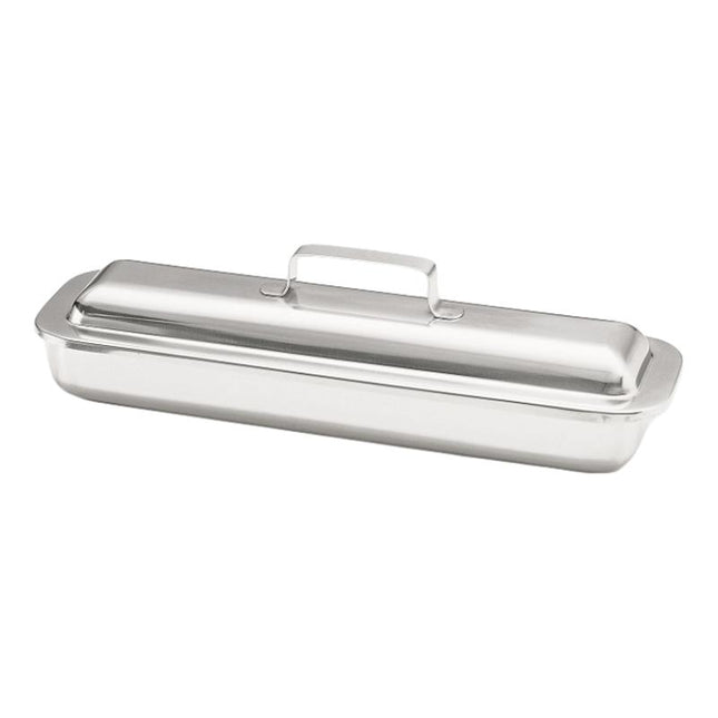 Dukal | Stainless Steel Instrument Tray strap handle 12" x 3.2" x 2" | 4265-0