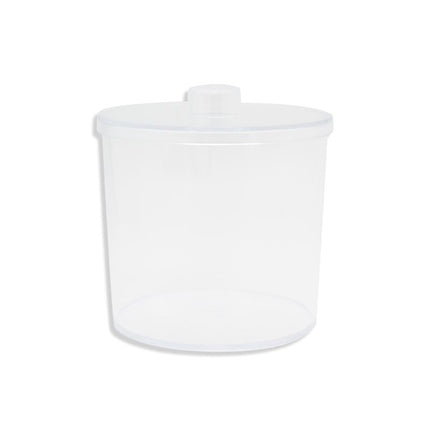 Plastic Dressing Jar 4" x 4", Clear