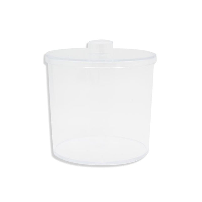 Dukal | Plastic Dressing Jar 4" x 4", Clear | 4021