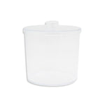 Dukal | Plastic Dressing Jar 4" x 4", Clear | 4021