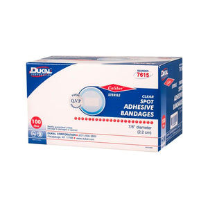 Dukal | Sheer Adhesive Bandages Spot 7/8 | 7615